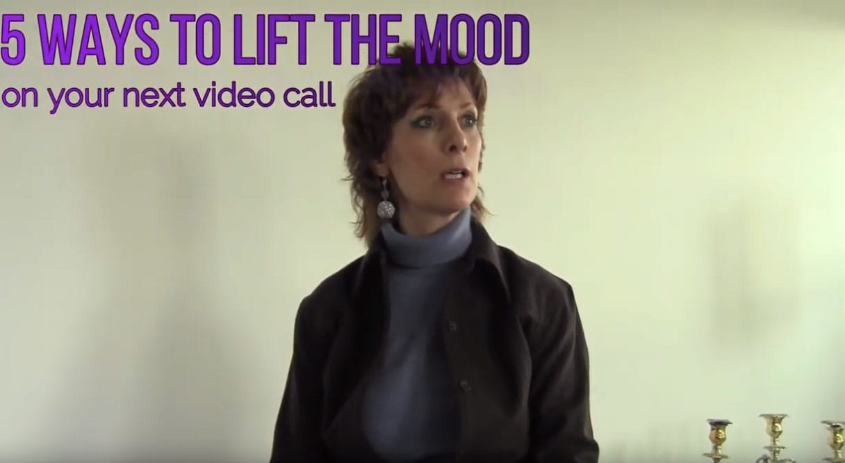 5 ways to lift the mood on your next video call – transcript